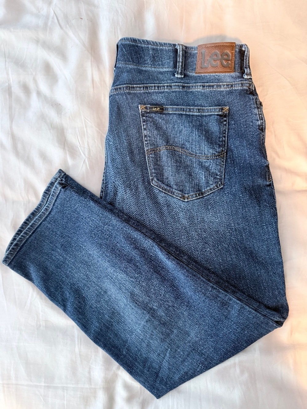 Lee Men's Jeans Sz 38X30 Straight Fit